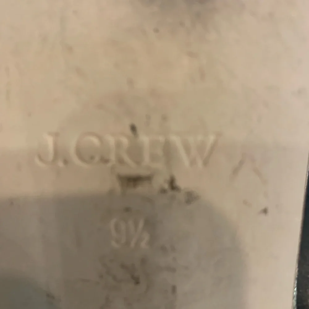 J. Crew Gold Leather Loafers ladies 9.5 - Picture 6 of 7